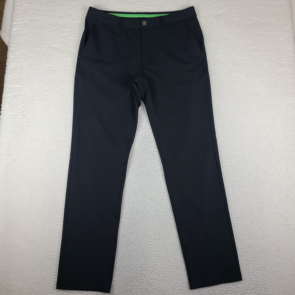 BONOBOS Pants Mens 36x34 Black Slim Activewear Performance Tech Golf